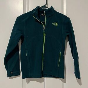 The North Face Dark Green Fleece Jacket
